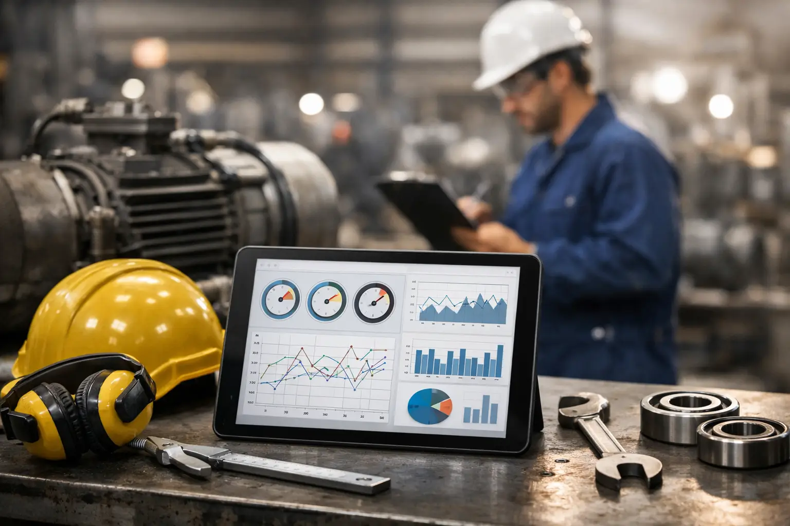 8 indicadores essenciais de manutenção industrial