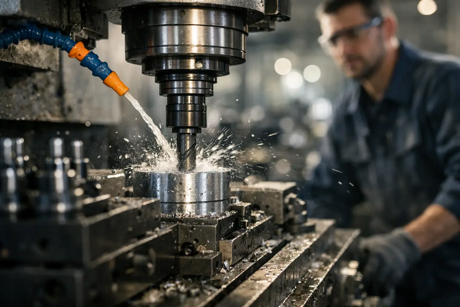 Serviços de usinagem industrial na prática