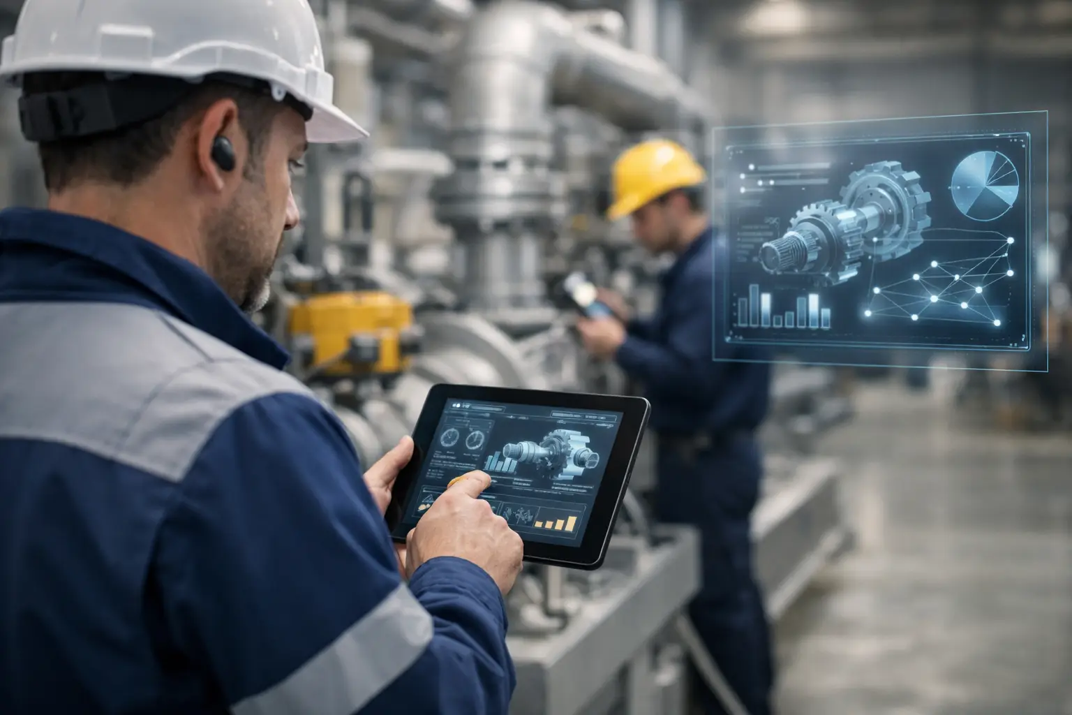Digitalização da manutenção com controle real